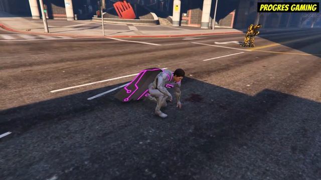 2 Bad Transformers destroy the Electric Train, Superman Fight, GTA5 смотреть онлайн