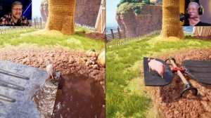 Мы Превратились в Хрюшек :D Split Fiction. Часть 2 #сплитфикшен