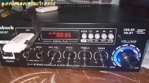 Ampli Sunbuck AV-660BT Home Theater Amplifier