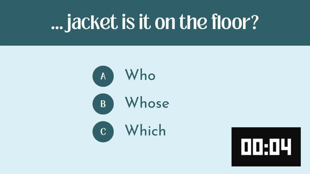 Question Words Quiz in English! смотреть онлайн