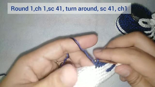 CROCHET BABY SHOES (converse style) 9cm смотреть онлайн