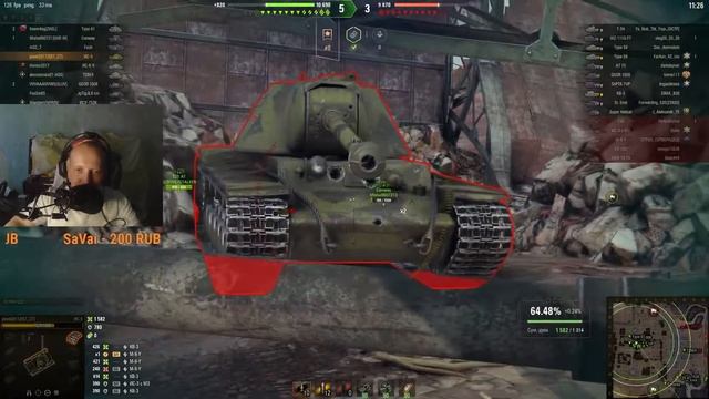 ПЕРВАЯ ОТМЕТКА НА ИС-5!!! КАК? смотреть онлайн