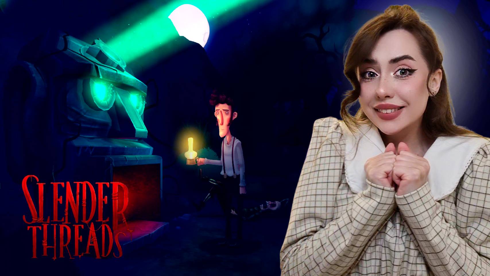 НАШЛИ ТАЙНЫЙ ПРОХОД! ➤ Slender Threads #4 смотреть онлайн