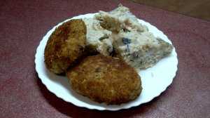 Капустные котлеты с овсянкой