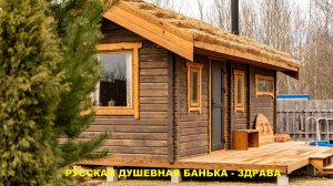 Душевная русская банька для большой семьи - ЗДРАВА
