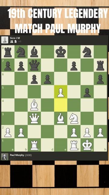 19th Century Chess Match Paul Morphy vs Sicre J M 1864 Philidor Defense: Exchange, Morphy Gambit! смотреть онлайн