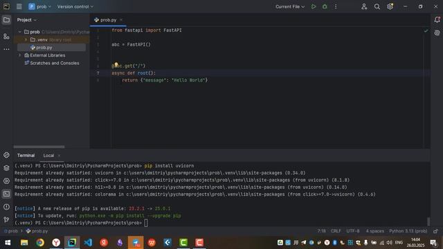Начало работы с Fast API.mp4 смотреть онлайн