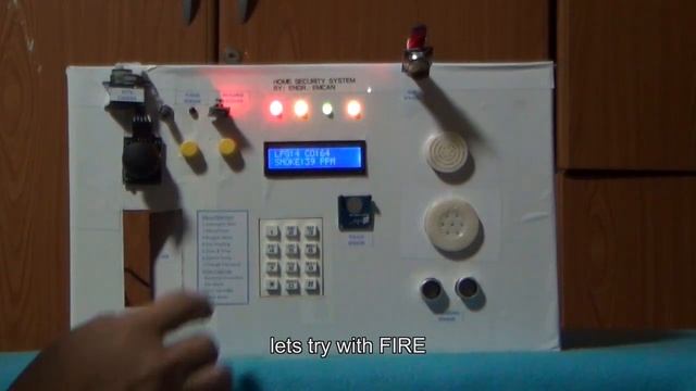 Home Security System Version 1 2019 Using Arduino Mega 2560