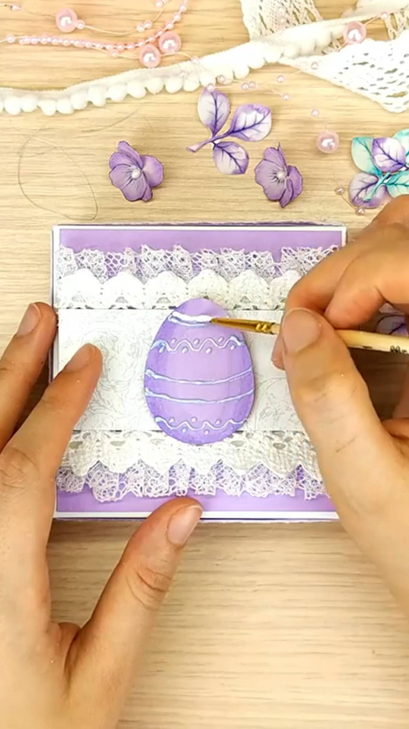 Залипательный процесс создания рукодельной красоты на Пасху смотреть онлайн