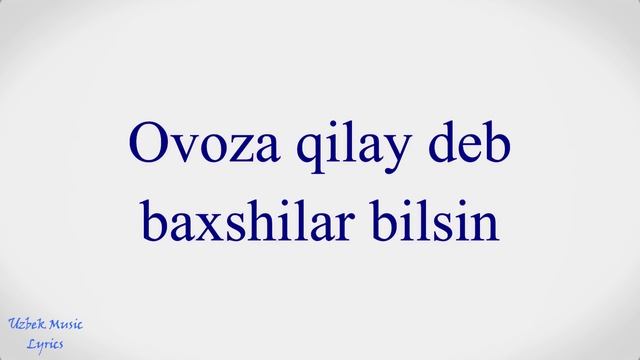 Imron - Yomon Qiz (Lyrics)/ Имрон - Ёмон киз