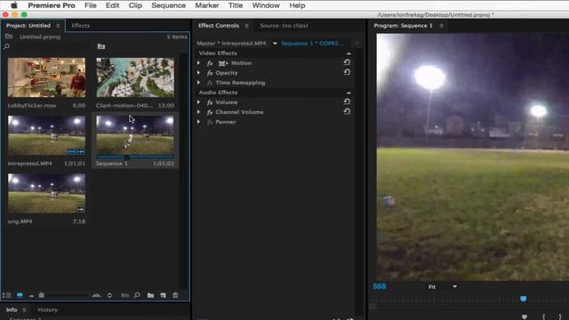 DEFlicker for Premiere Pro - Best practices смотреть онлайн