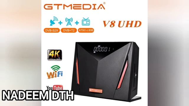 GTMedia Latest TV Recever 2023 || digital satellite TV receiver || Nadeem DTH смотреть онлайн