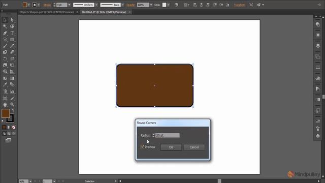 105 Round corner and feather effects - Adobe Illustrator Tutorials For Beginners to Advanced смотреть онлайн