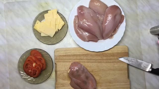 Запечённая куриная грудка смотреть онлайн