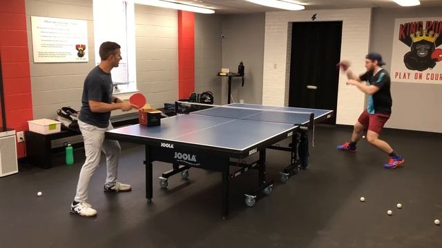 Testing Donic BlueGrip C2 - table tennis practice 10.24.21 смотреть онлайн