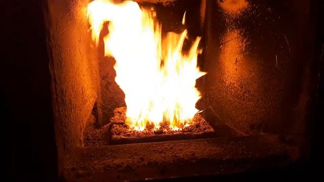 Работа горелки в котле Kentatsu PR 30 смотреть онлайн