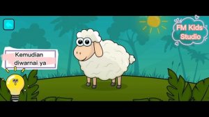 Bimi Boo - Sheep Drawing, Coloring, and Matching Puzzle