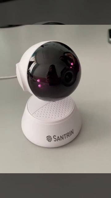 Миниатюрная Wi-Fi камера видеонаблюдения, видеоняня Santrin SNI-N221W SD Telegram: Santrin_pro