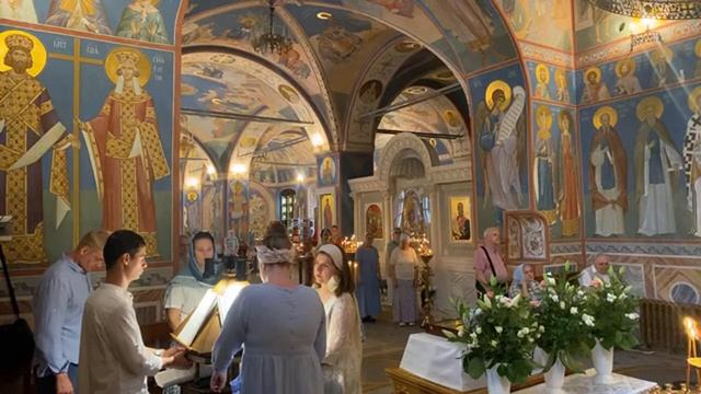 Всенощное бдение. Успение Божией Матери смотреть онлайн