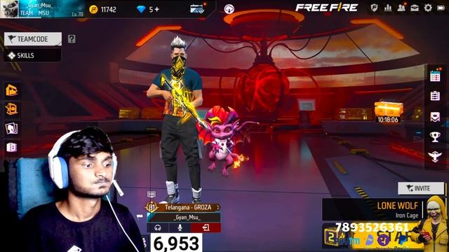 1VS1 GYAN MSU🛑IS LIVE🤯GUILD TEST🥵FACE CAM LIVE❤️TELUGU LIVE 💥#freefirelive freefirelivefacecam смотреть онлайн