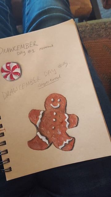 Drawcember Day 3! ✨️ #gingerbread