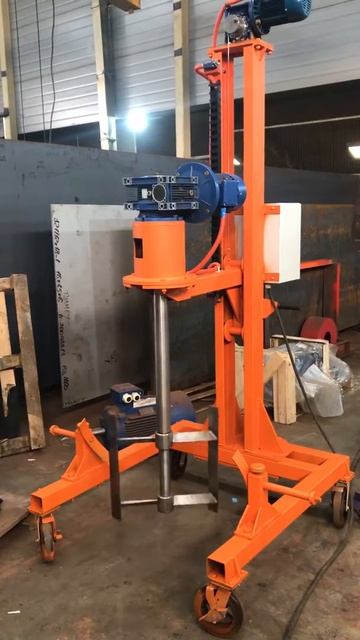 Диссольвер унифицированный передвижной ДУР-535-56-2,2-380В-Aisi304 смотреть онлайн