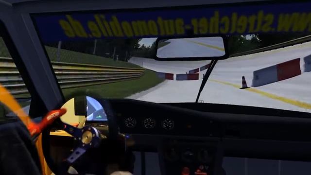 rFactor | Mercedes 190E | Brianza Rally + Logitech G27 Customize + Handbrake смотреть онлайн