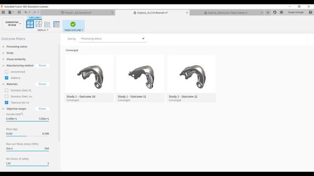 Autodesk Generative Design : 16 - Üretken Tasarım için Örnek Projeler смотреть онлайн
