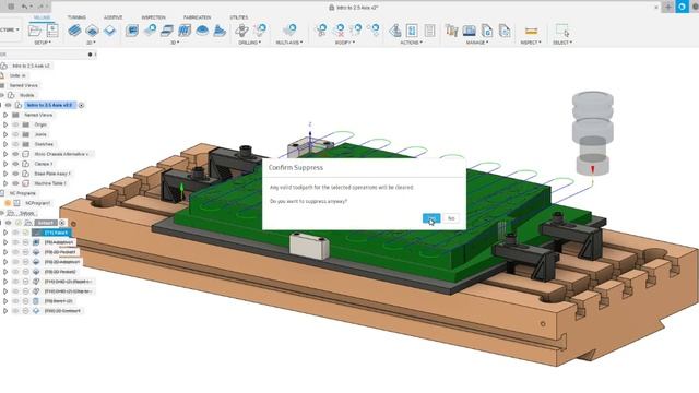 Fusion 360 CAM - Alternative to the FACE operation смотреть онлайн