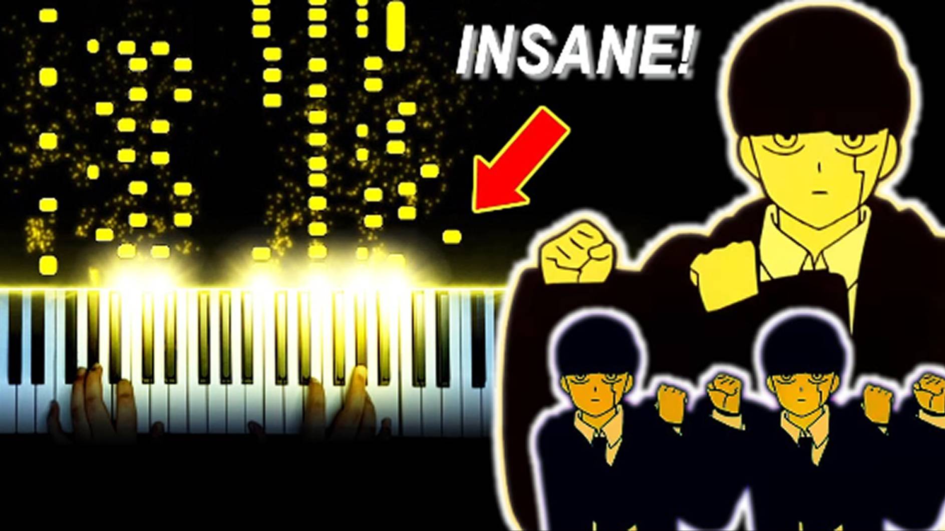 САМЫЙ ПОПУЛЯРНЫЙ АНИМЕ-ОПЕНИНГ 2024 НА ПИАНИНО INSANE 