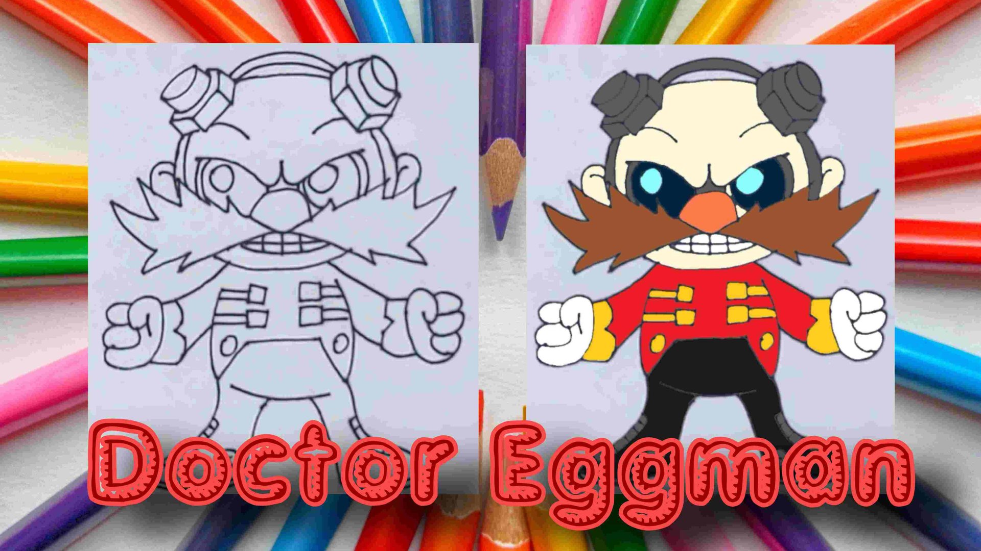 Как нарисовать доктора Эггмана! doctor смотреть онлайн