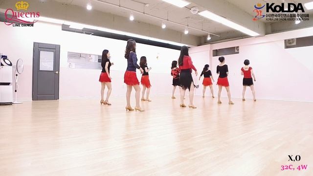 X-O Line Dance(Beginner) Demo&Count смотреть онлайн