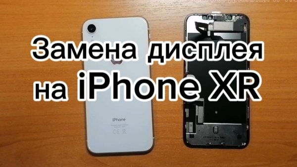 Замена дисплея на iPhone XR