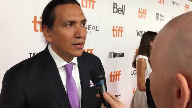 Michael Greyeyes | Woman Walks Ahead Actor | #TIFF17 Interview