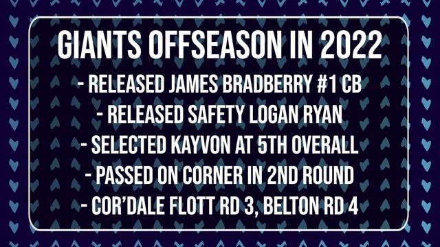 The Philosophy of building the Giants Defense | Pass Rush & Secondary смотреть онлайн