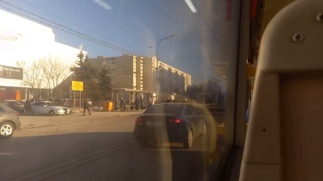 Поездка на учебных пвтрбусах ЛиАЗ-5292.22-01 №030223 - ЛиАЗ-6213.22-01 №030201 смотреть онлайн