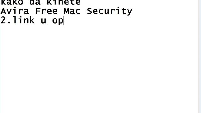 kako skinuti Avira Free Mac Security смотреть онлайн