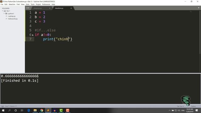 [Học Python] Bài 2: Các phép tính và cấu trúc điều khiển trong Python смотреть онлайн