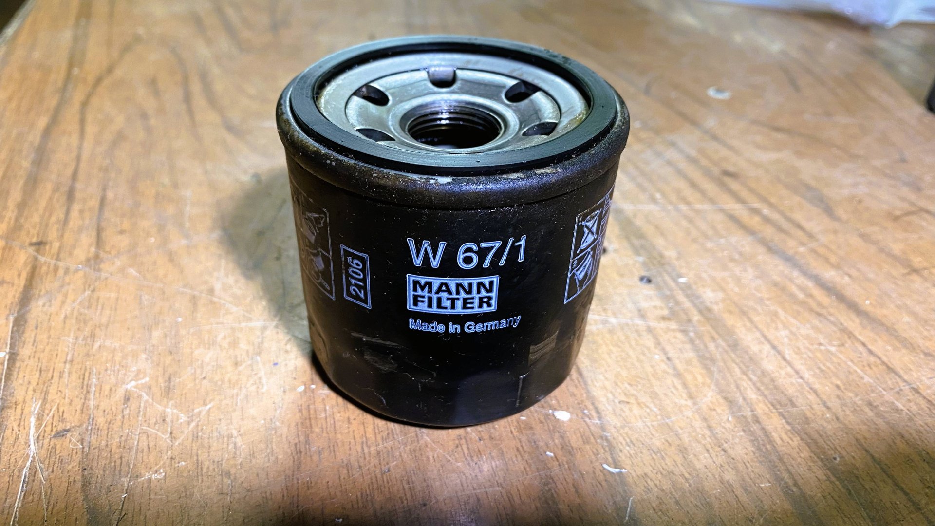 Масляный фильтр Mann-Filter W67/1 смотреть онлайн