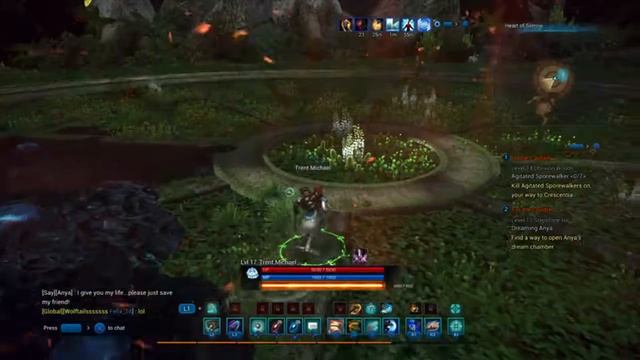 TERA PS4 GamePlay ( Online Boss fight ) Tmple Of treeless смотреть онлайн