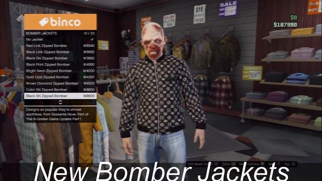 GTA 5 Online "New Bomber Jackets!" ill Gotten Gains Update PT 1 смотреть онлайн