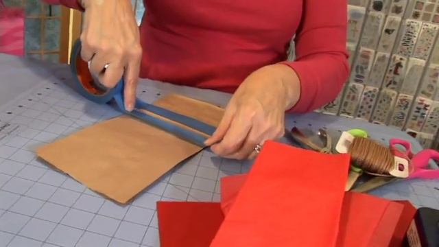 Inexpensive Gift Wrapping Materials : Paper Bag Gift Wrapping