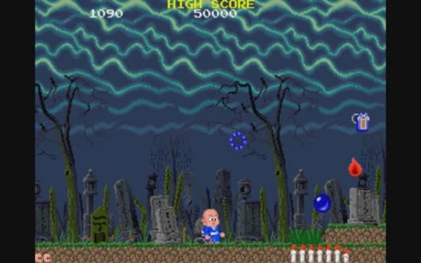 прохождение Bonze Adventure (ARCADE)