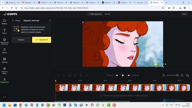 Удалить логотип и водяной знак из видео смотреть онлайн