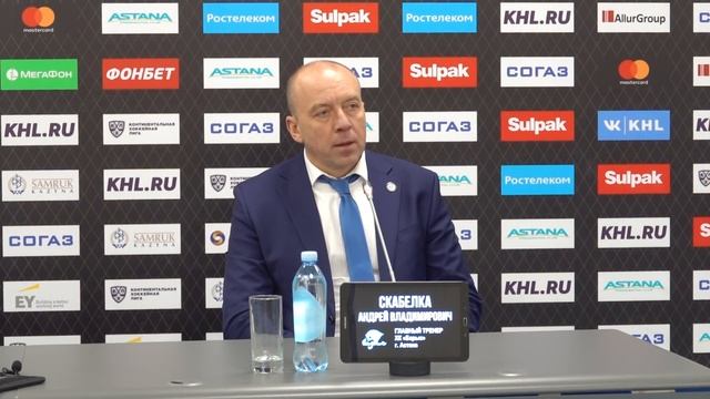 "Барыс" - "Йокерит". Пресс-конференция главных тренеров смотреть онлайн