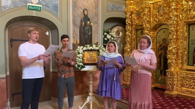 Митр. Иларион (Алфеев) - Херувимская песнь metr. Hilarion Alfeyev - Cherubic hymn смотреть онлайн