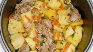 Жаркое в мультиварке. Готовлю вкусный ужин. Еда в мультиварке. Приятного аппетита!