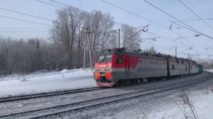 Поезда России на участке "Козулька - Чернореченская" в Красноярском крае | Железная дорога в Сибири