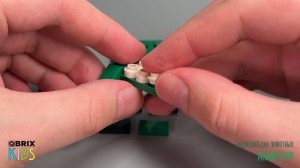 Собираем аллигатора из конструктора QBRIX KIDS - детские конструкторы с видеоинструкцией