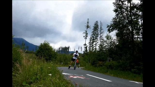 Downhill Trikke Start T Lomnica 2 смотреть онлайн